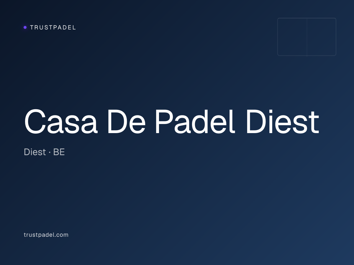 Casa De Padel Diest padel club