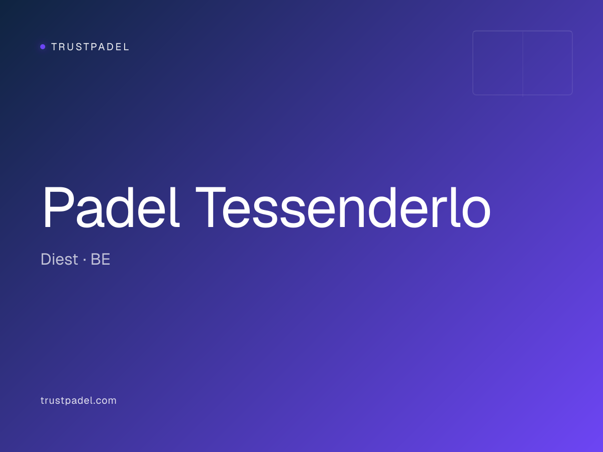 Padel Tessenderlo padel club