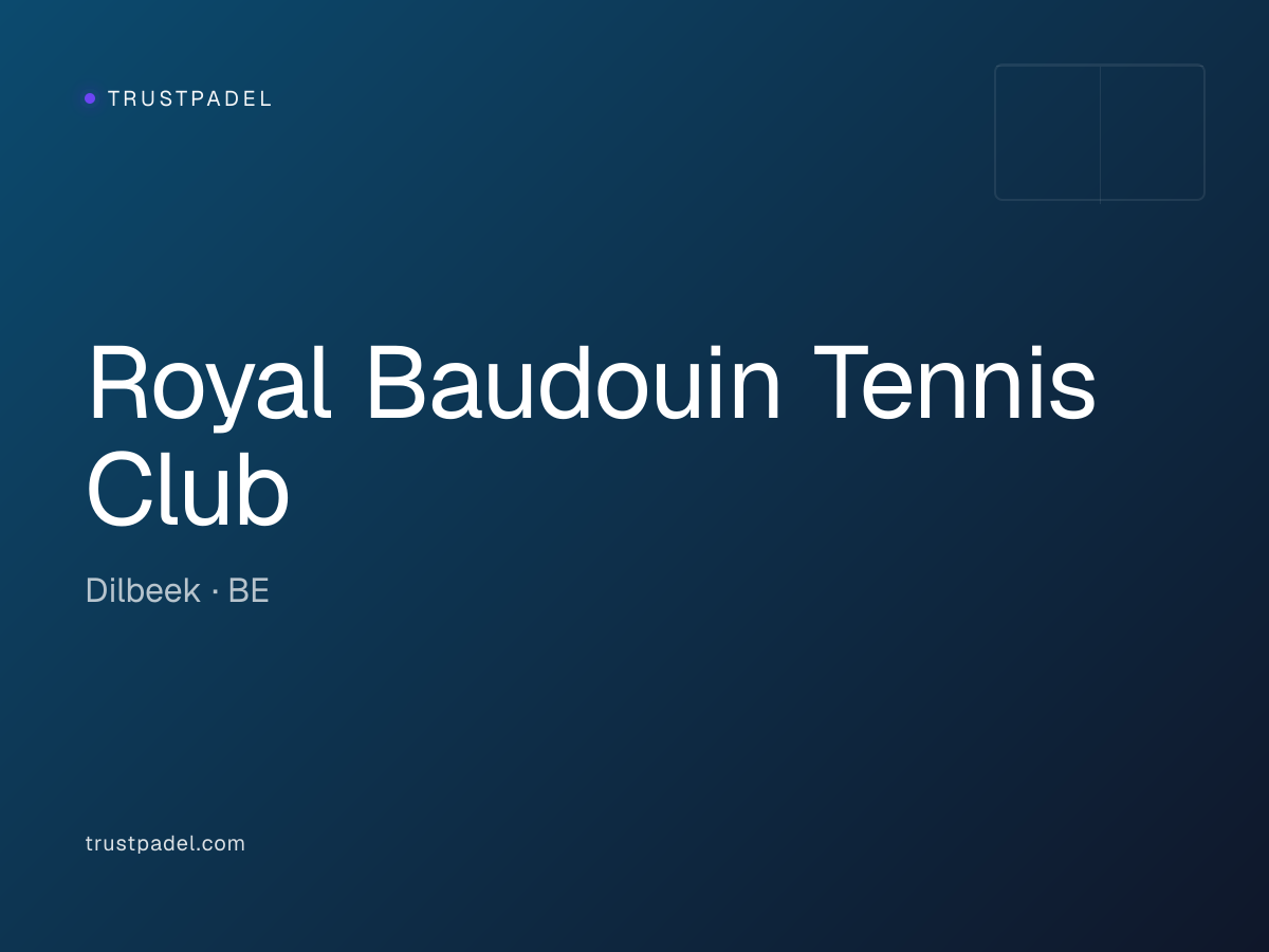 Royal Baudouin Tennis Club padel club