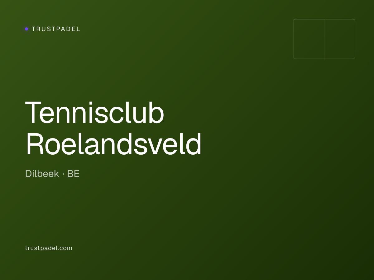 Tennisclub Roelandsveld padel club