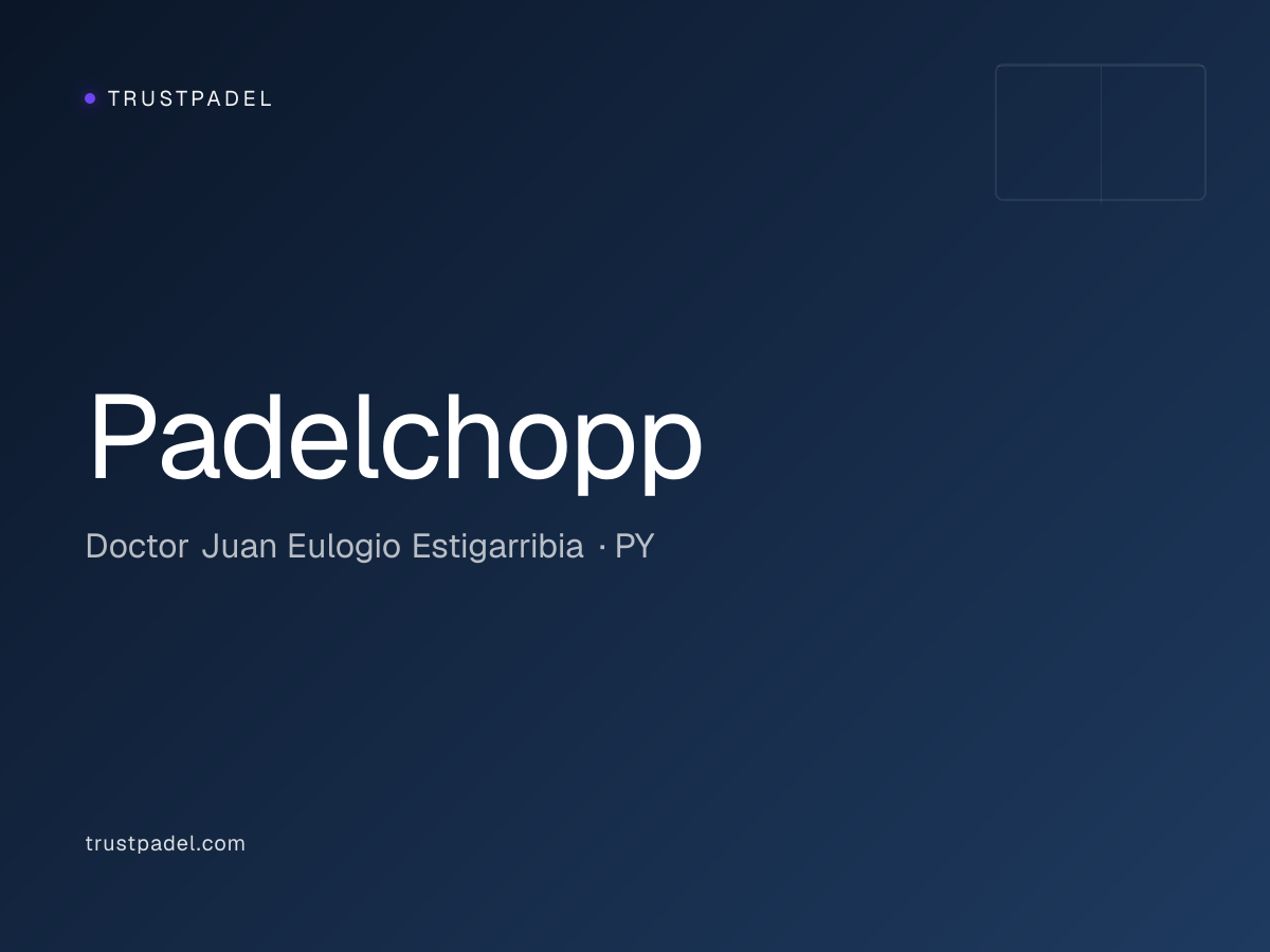 Padelchopp padel club