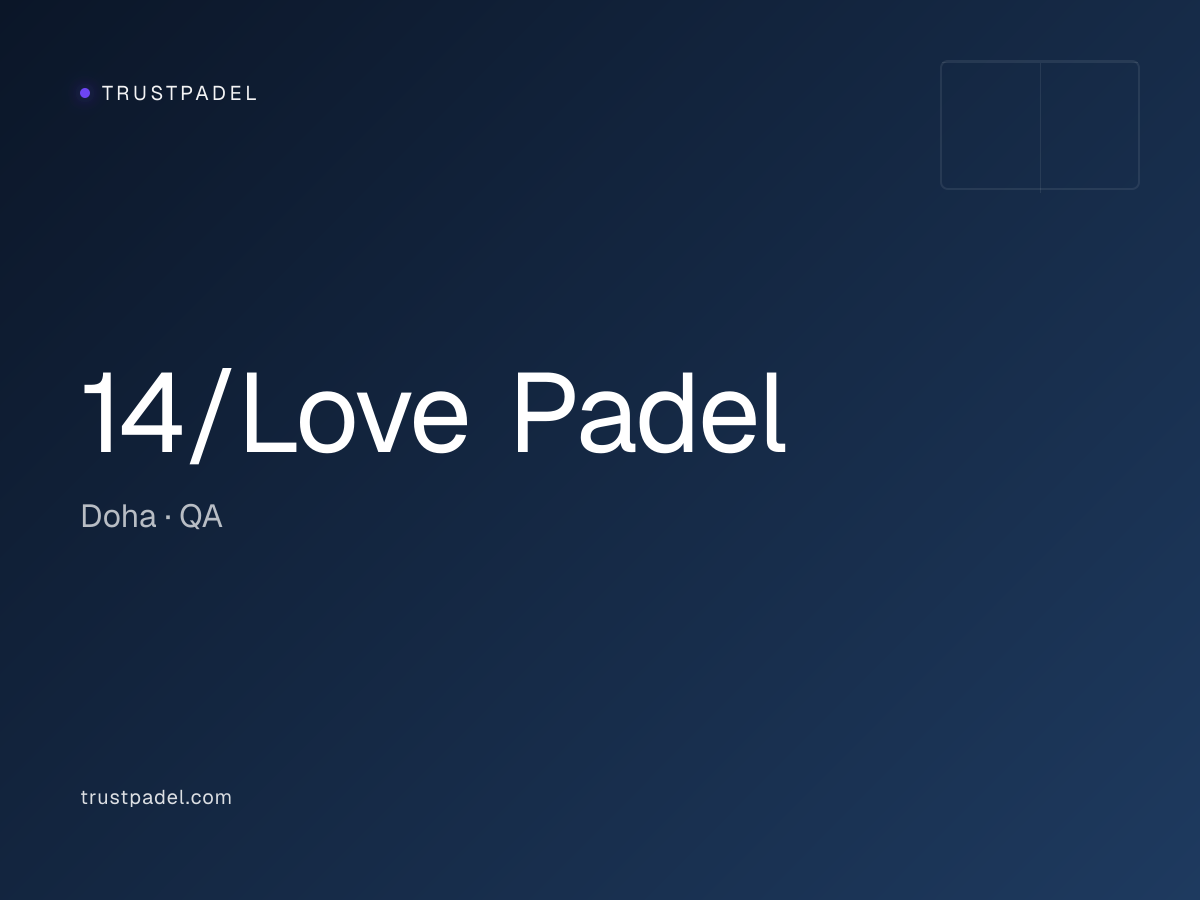 14/Love Padel padel club