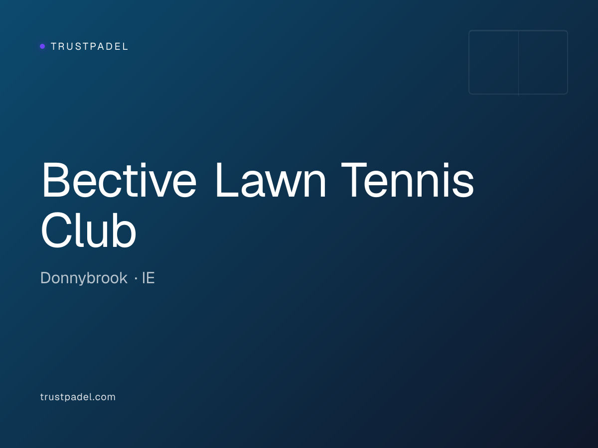 Bective Lawn Tennis Club padel club