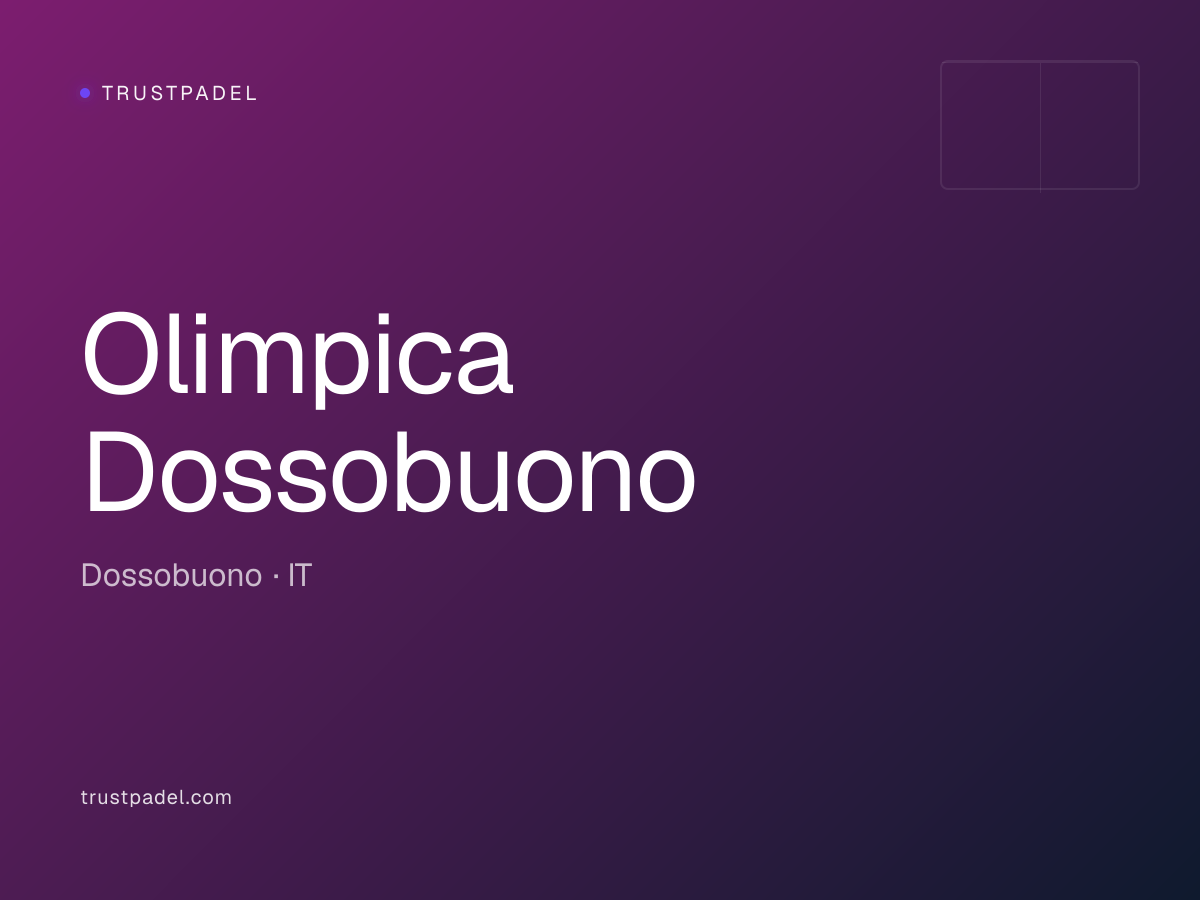 Olimpica Dossobuono padel club