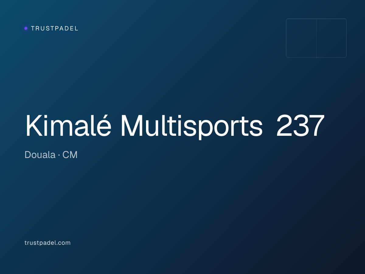 Kimalé Multisports 237 padel club