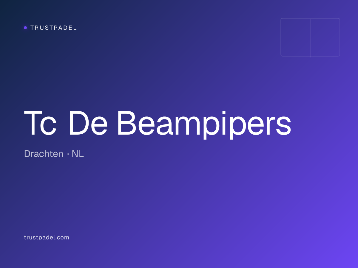 Tc De Beampipers padel club