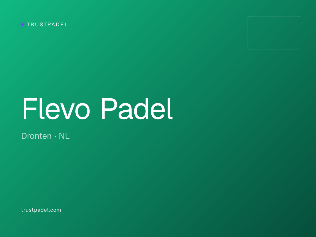 Flevo Padel padel club