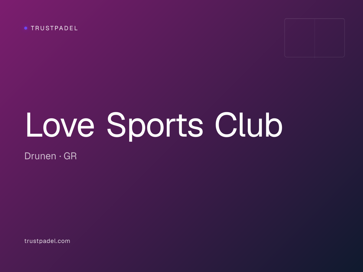 Love Sports Club padel club