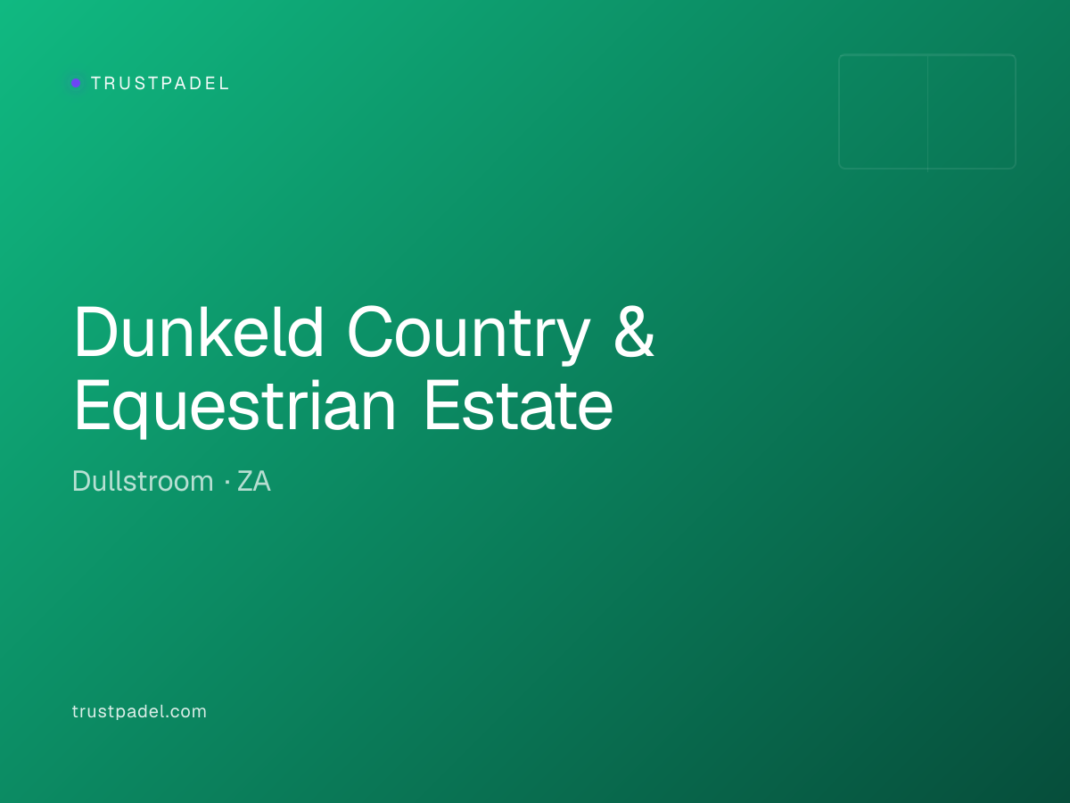 Dunkeld Country & Equestrian Estate padel club