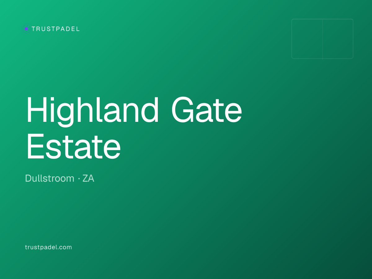 Highland Gate Estate padel club