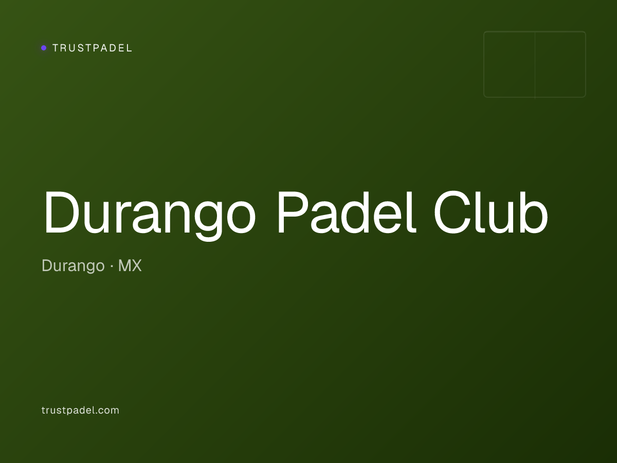 Durango Padel Club padel club