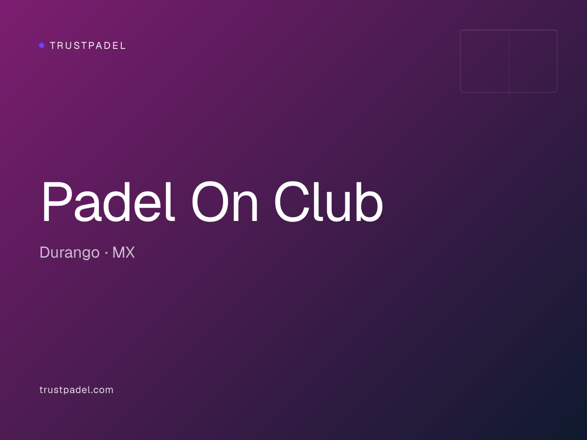Padel On Club padel club