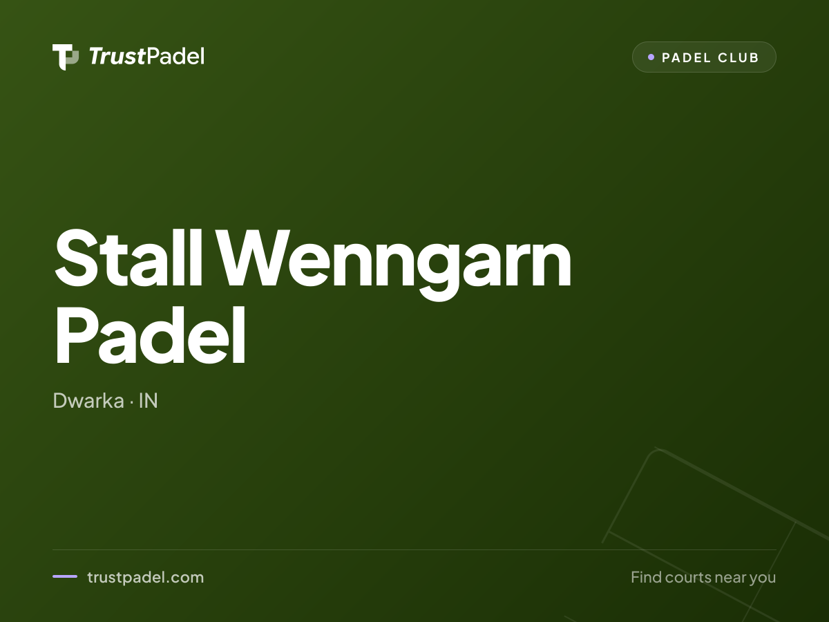 Stall Wenngarn Padel padel club