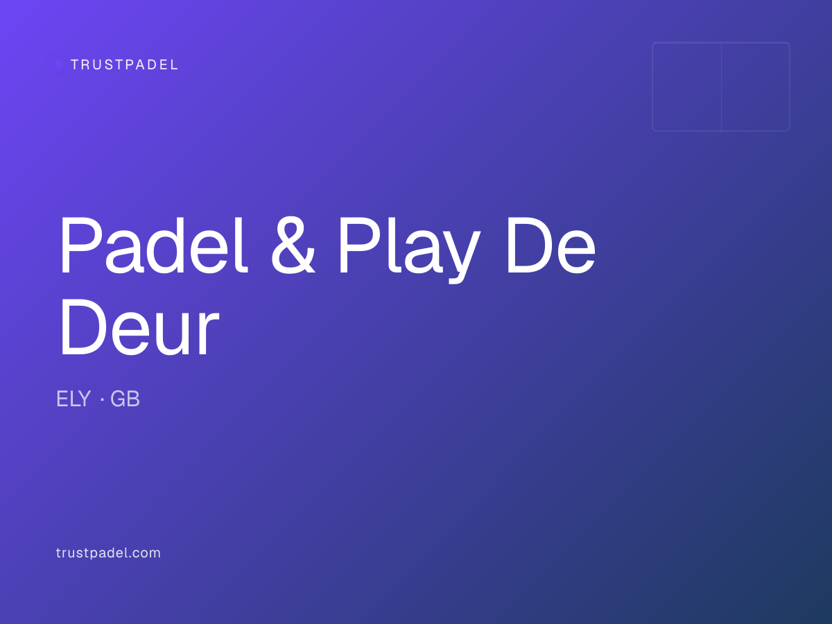 Padel & Play De Deur padel club