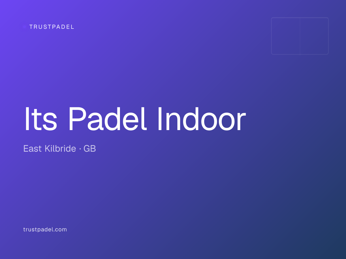 Its Padel Indoor padel club