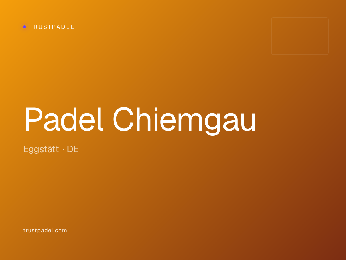 Padel Chiemgau padel club
