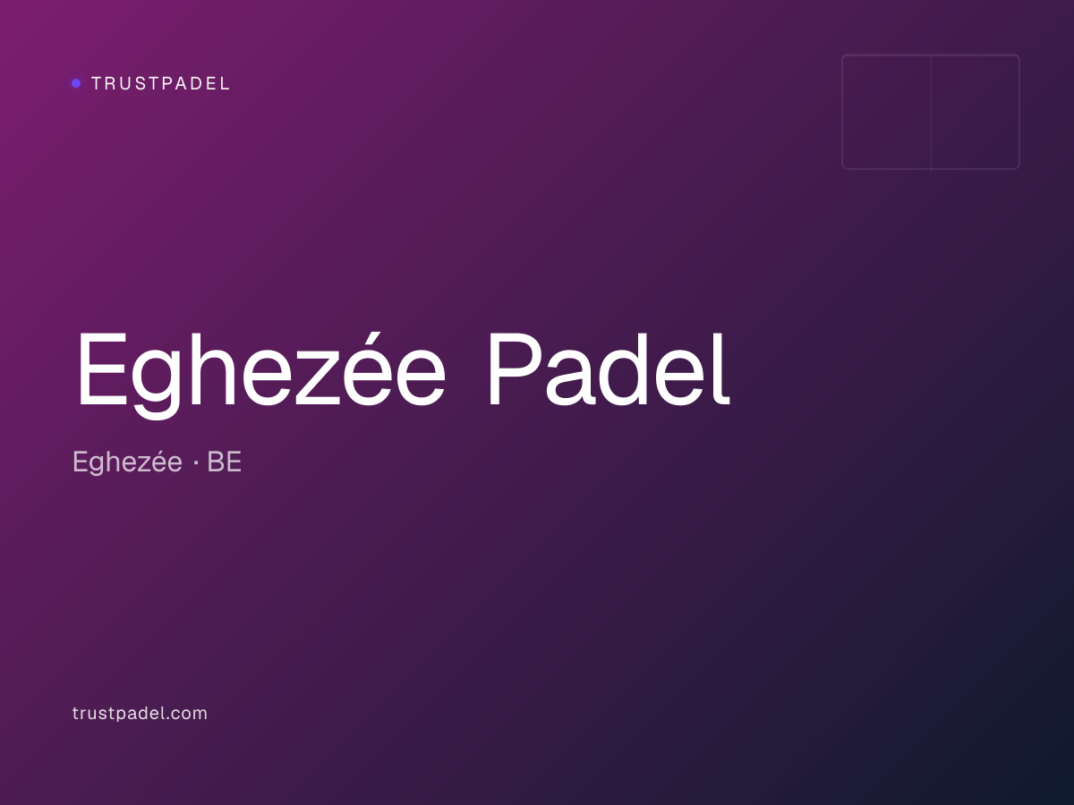 Eghezée Padel padel club
