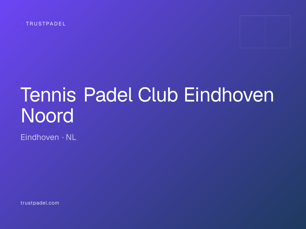 Tennis Padel Club Eindhoven Noord padel club