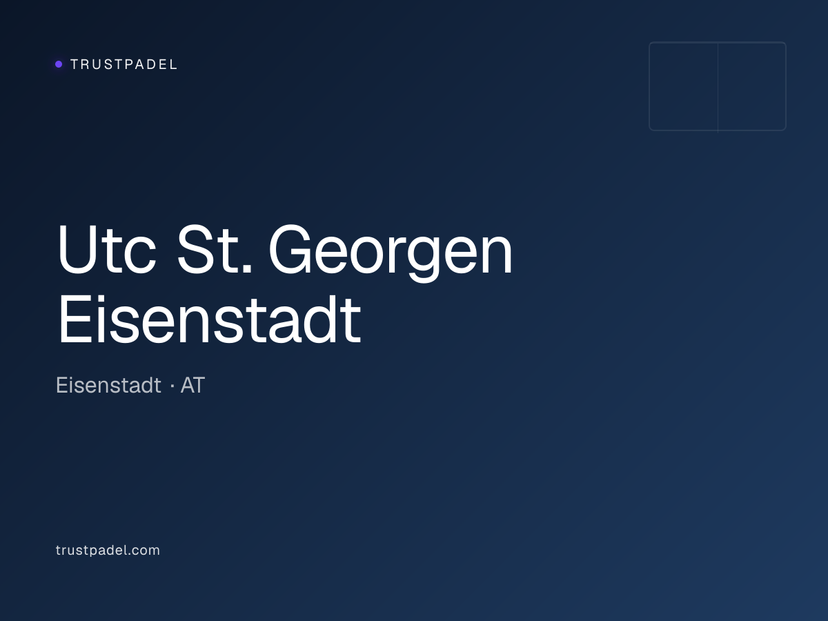 Utc St. Georgen Eisenstadt padel club