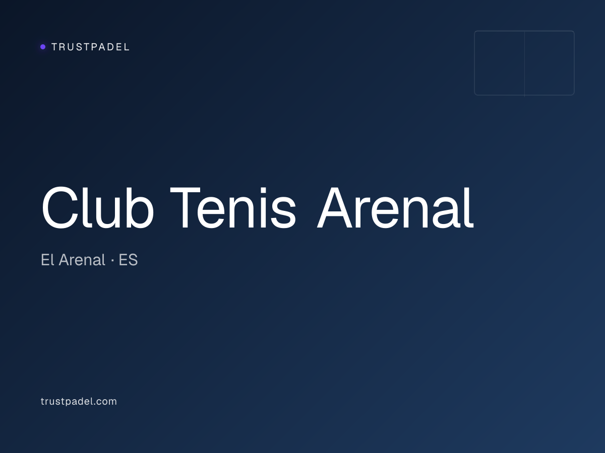 Club Tenis Arenal padel club