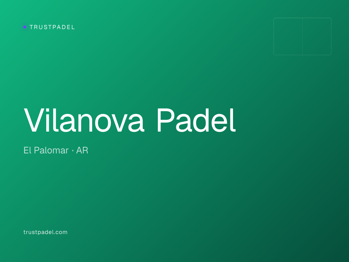 Vilanova Padel padel club