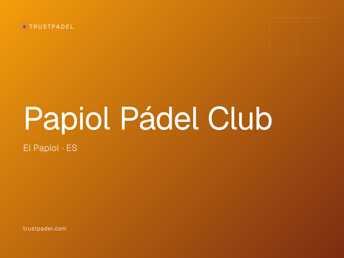 Papiol Pádel Club padel club