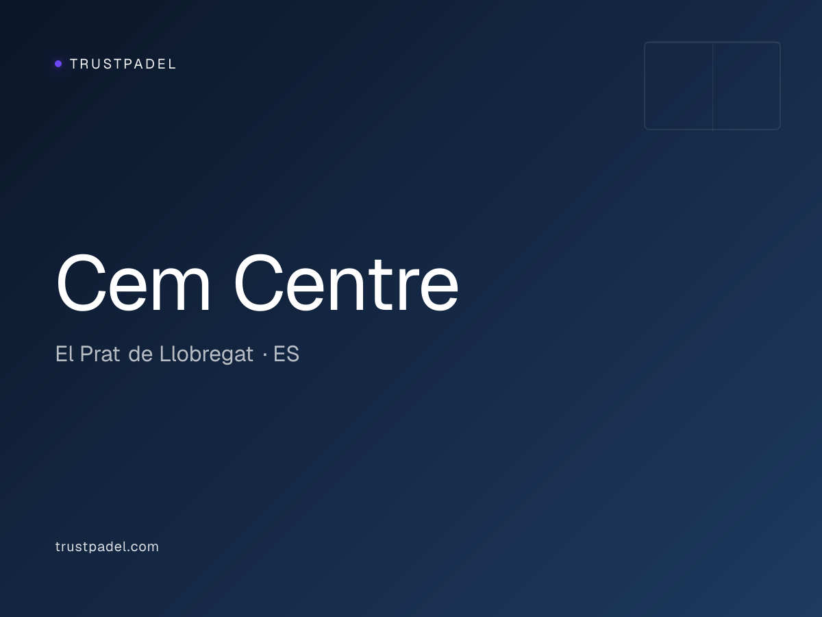 Cem Centre padel club