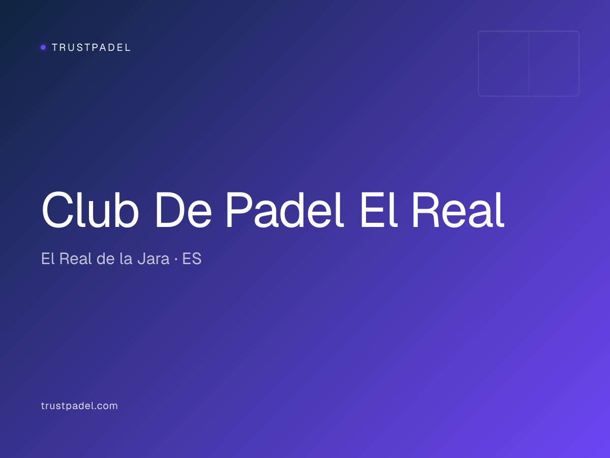 Club De Padel El Real padel club