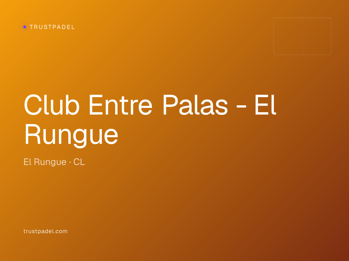 Club Entre Palas - El Rungue padel club