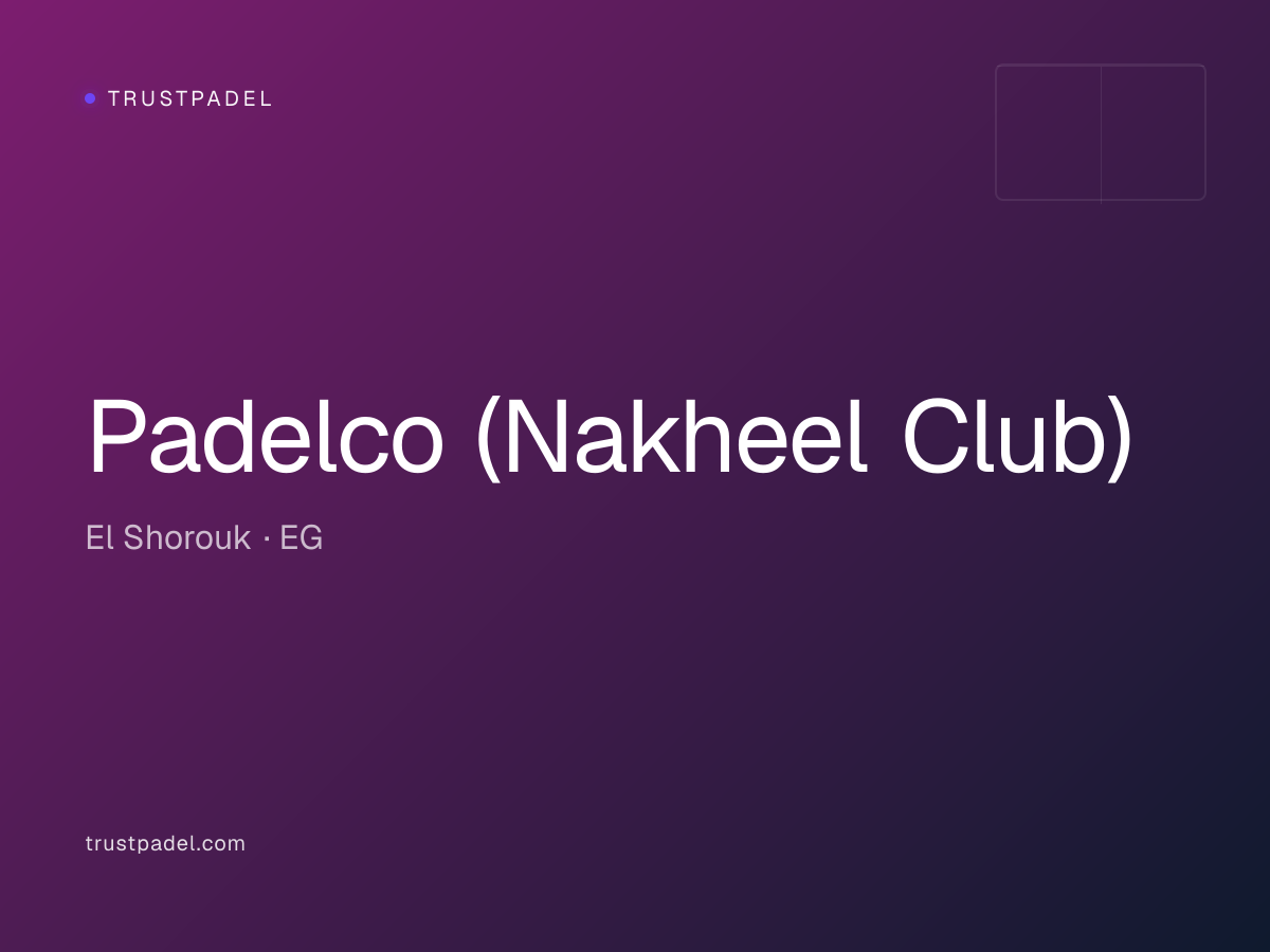 Padelco (Nakheel Club) padel club