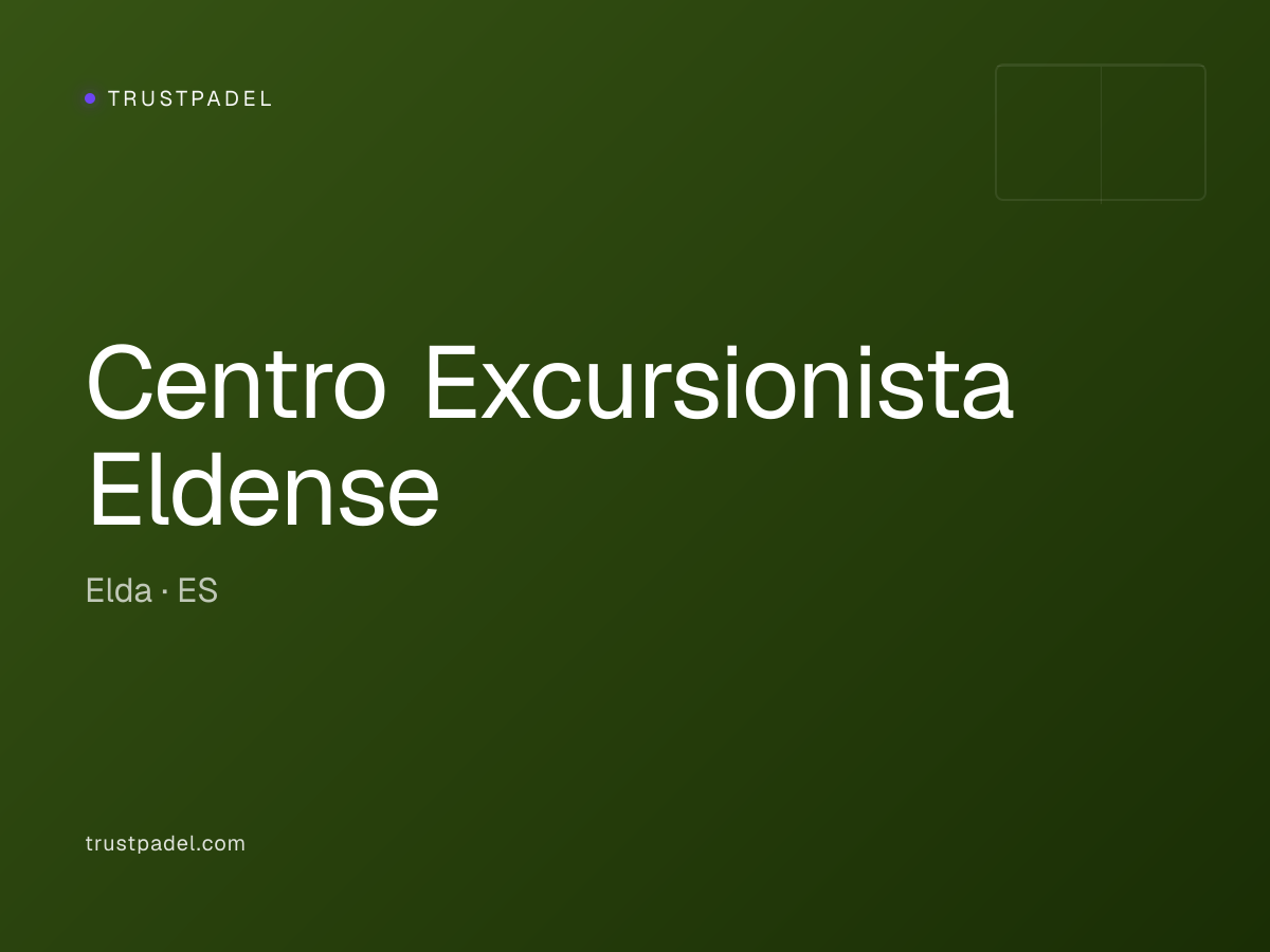Centro Excursionista Eldense padel club