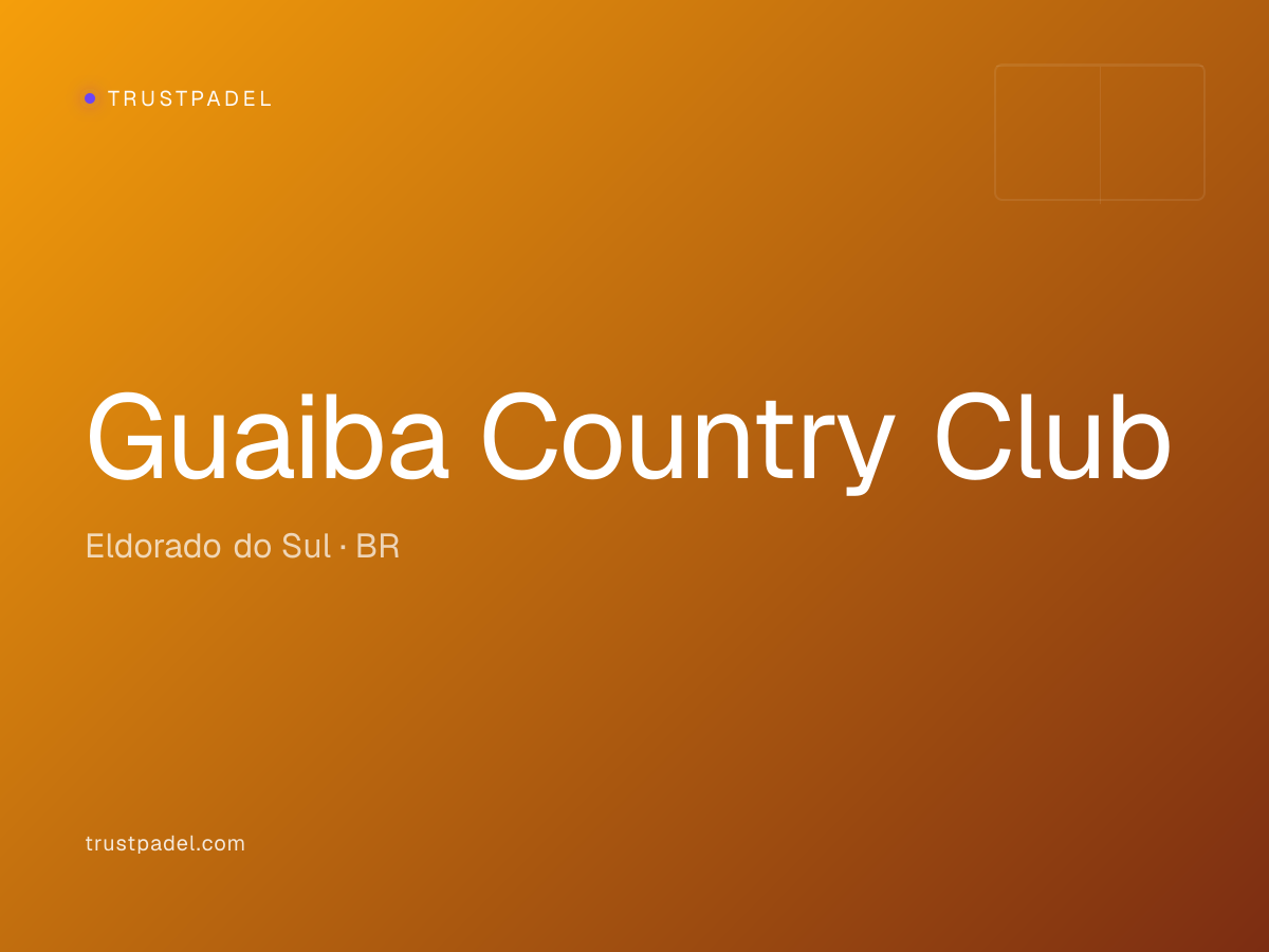 Guaiba Country Club padel club
