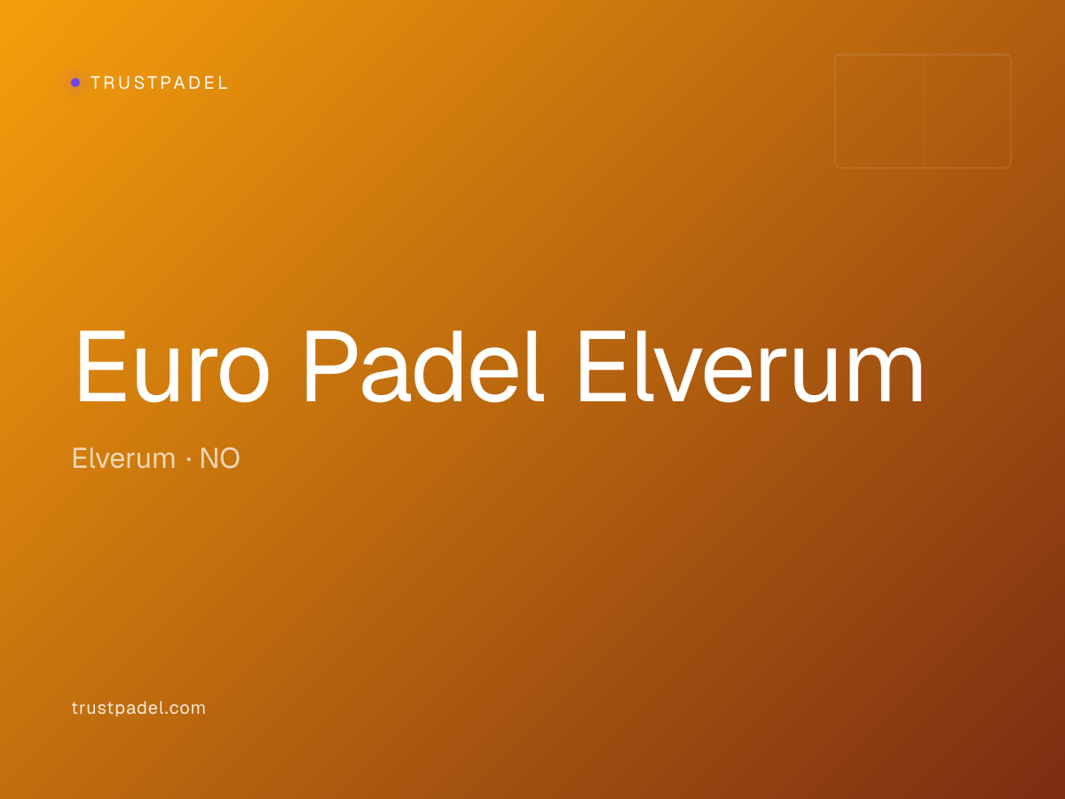 Euro Padel Elverum padel club