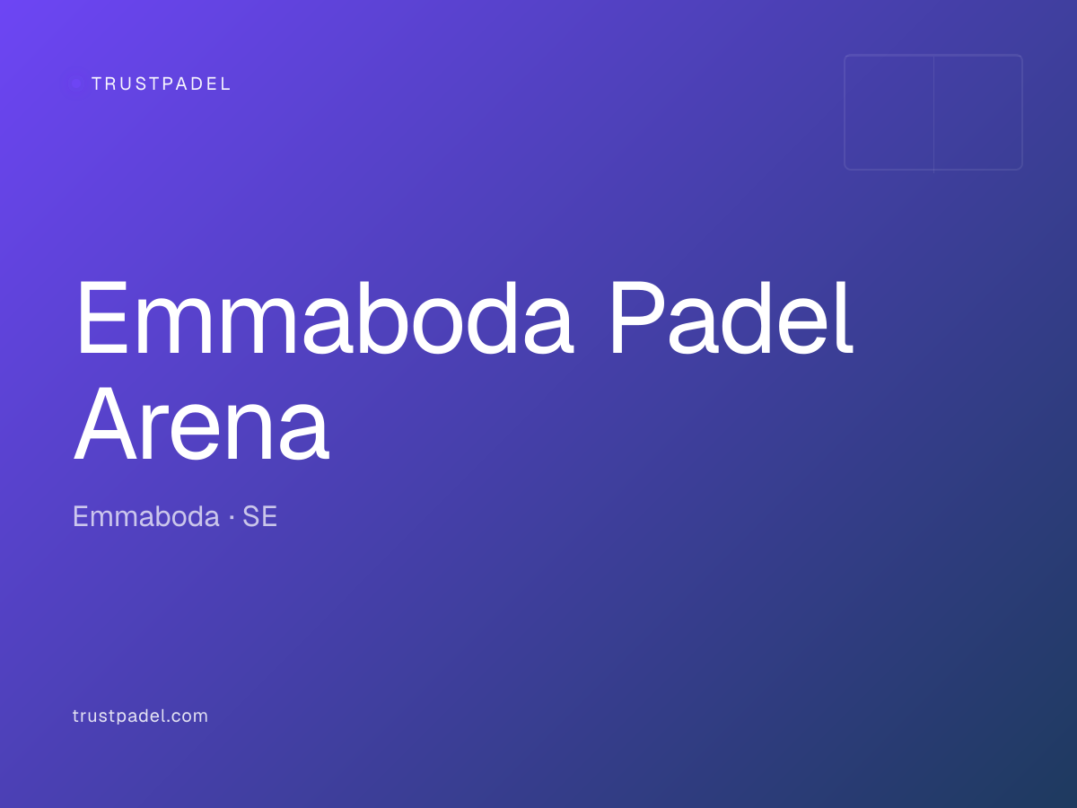 Emmaboda Padel Arena padel club