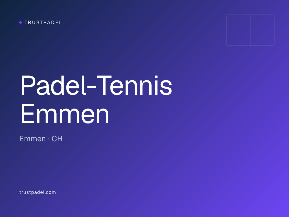 Padel-Tennis Emmen padel club