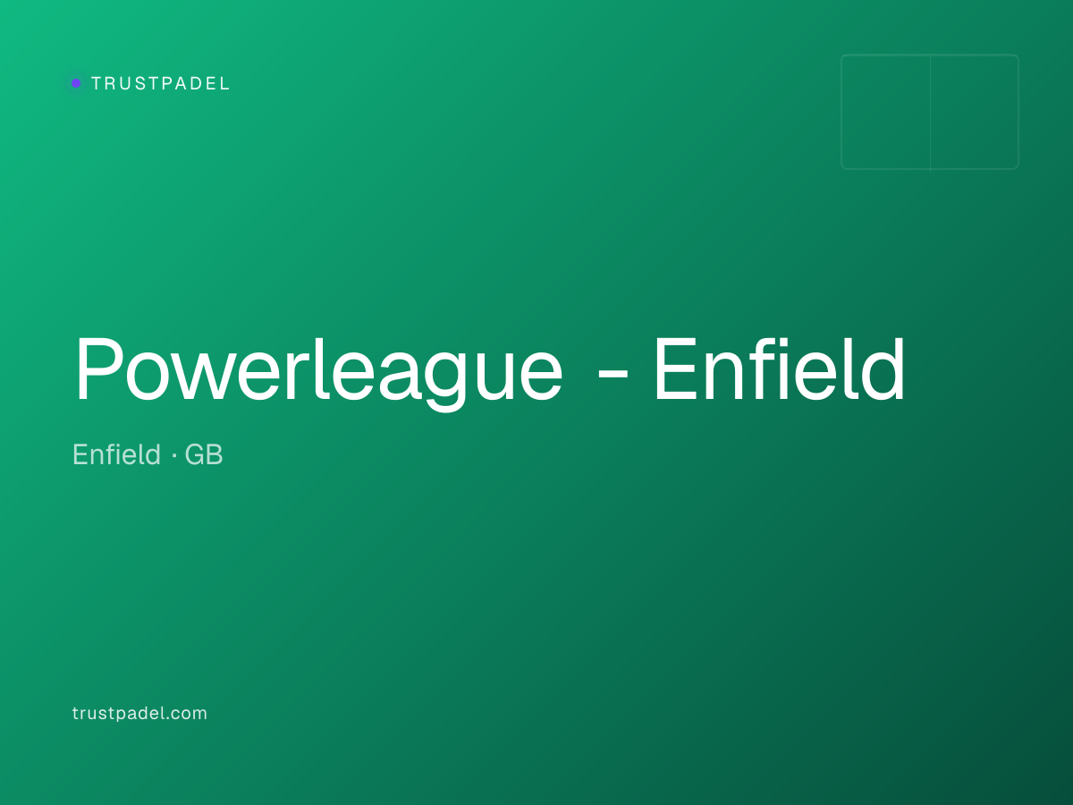 Powerleague - Enfield padel club