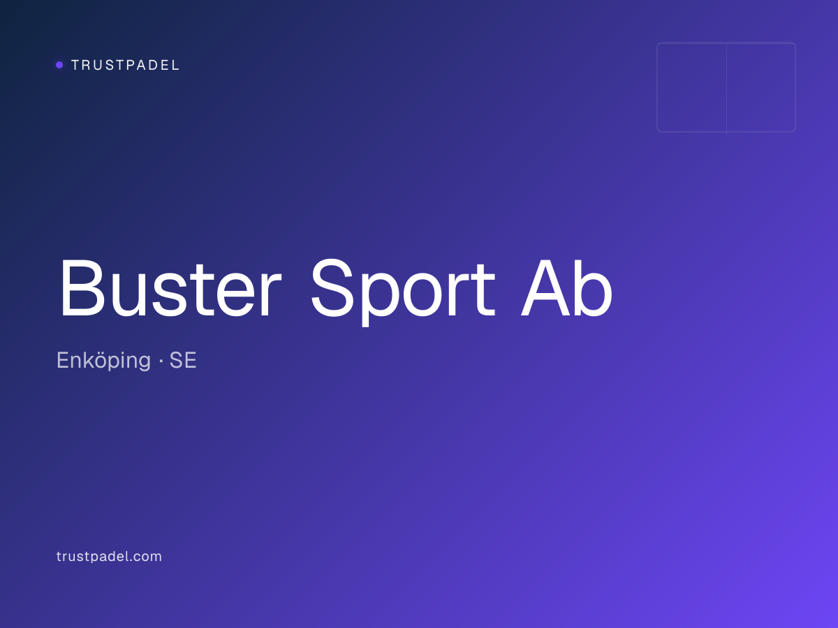 Buster Sport Ab padel club