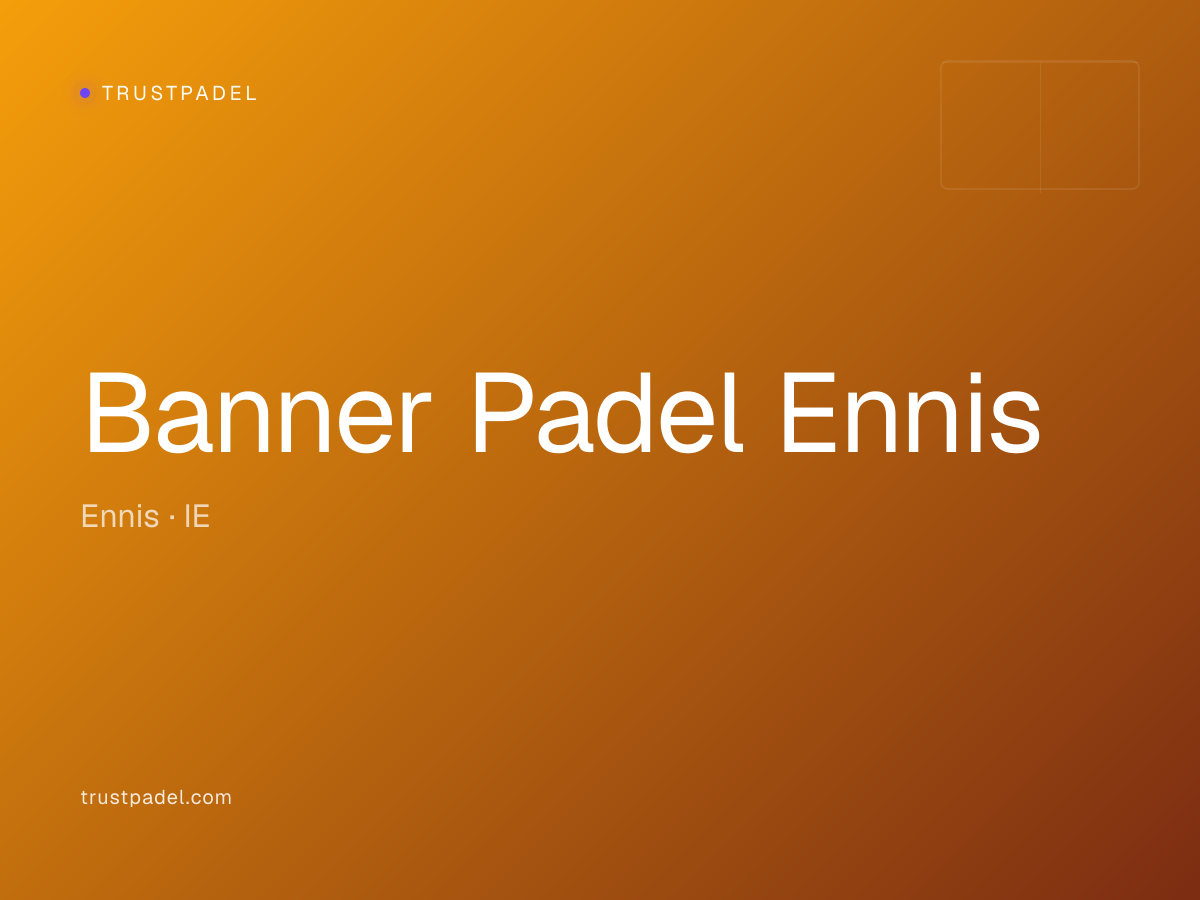 Banner Padel Ennis padel club