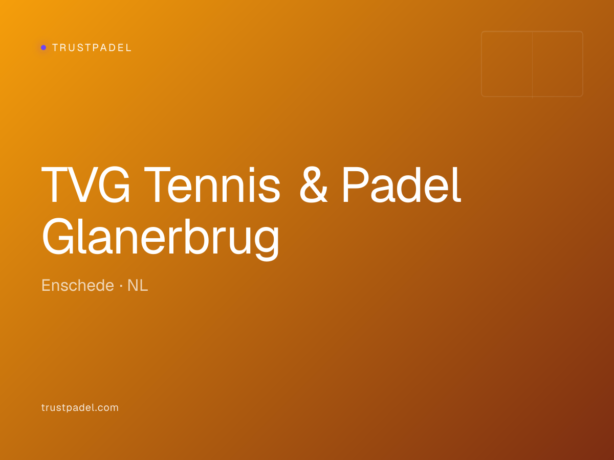 TVG Tennis & Padel Glanerbrug padel club