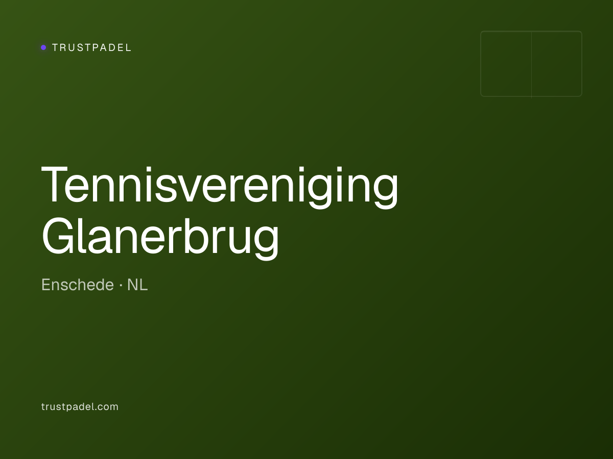 Tennisvereniging Glanerbrug padel club