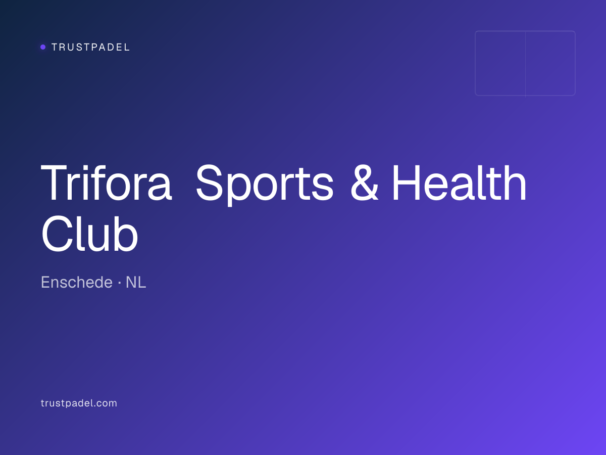 Trifora Sports & Health Club padel club