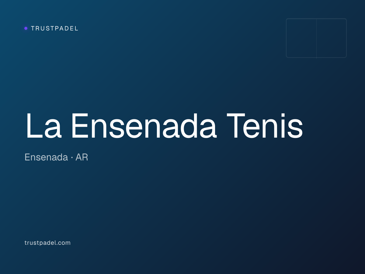 La Ensenada Tenis padel club