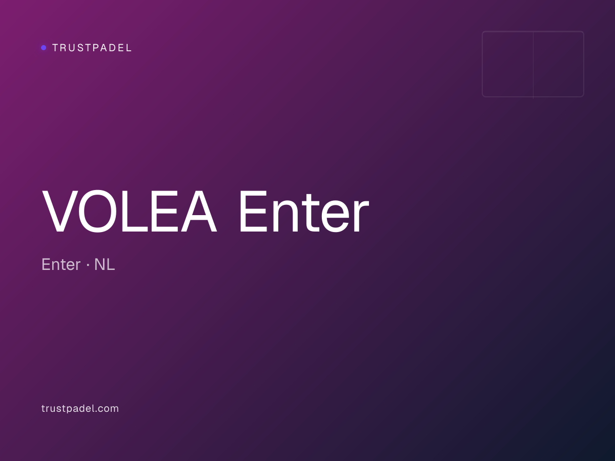 VOLEA Enter padel club