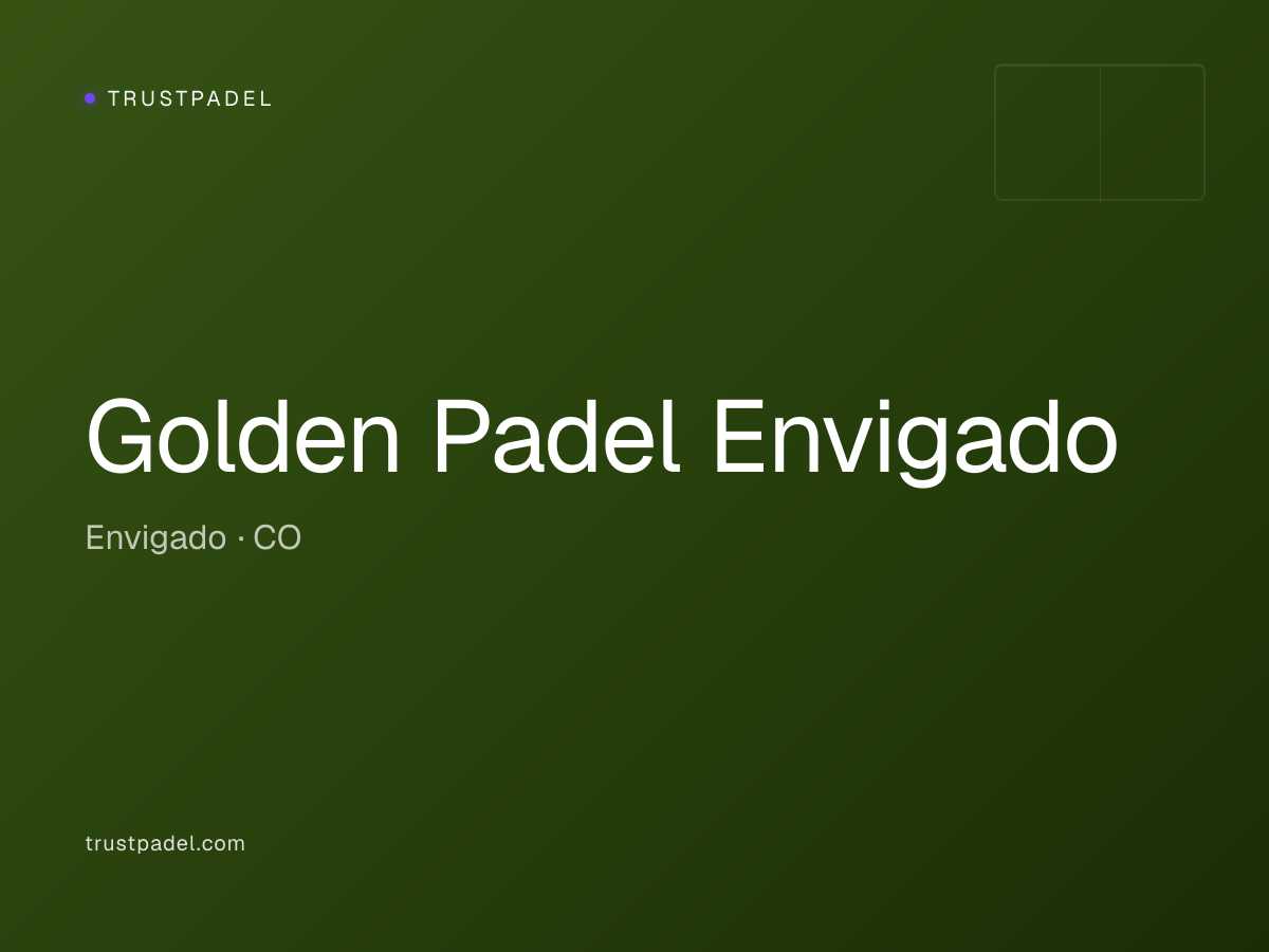 Golden Padel Envigado padel club