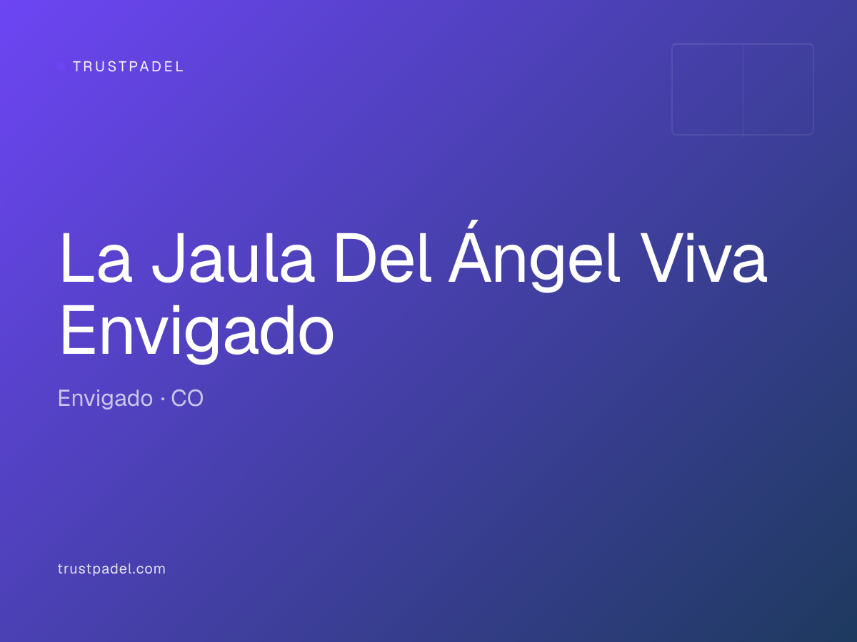 La Jaula Del Ángel Viva Envigado padel club