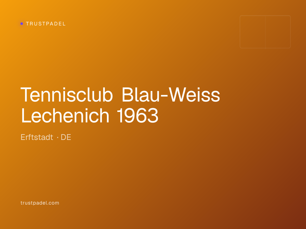 Tennisclub Blau-Weiss Lechenich 1963 padel club