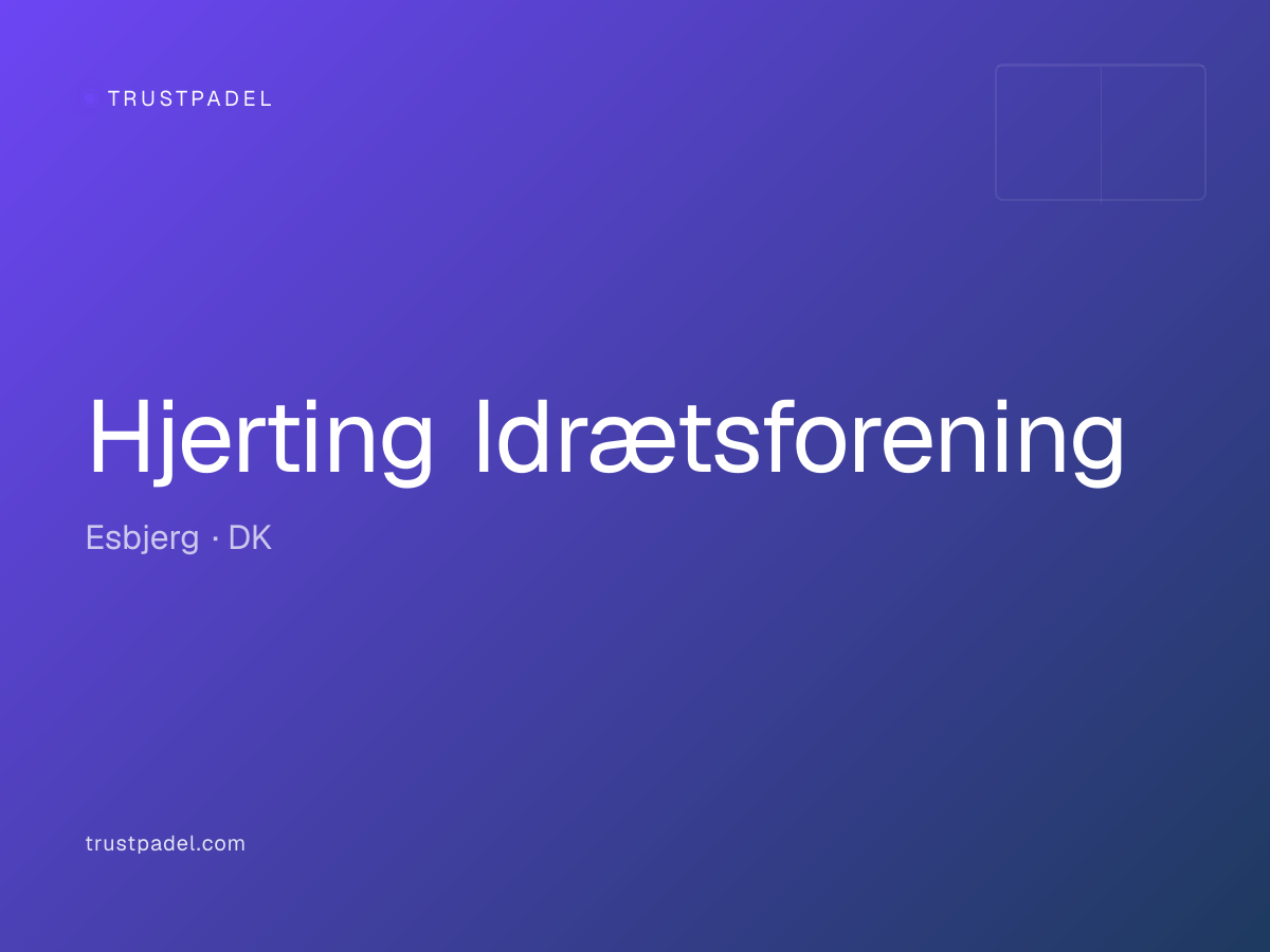Hjerting Idrætsforening padel club