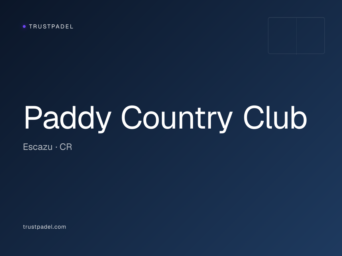 Paddy Country Club padel club