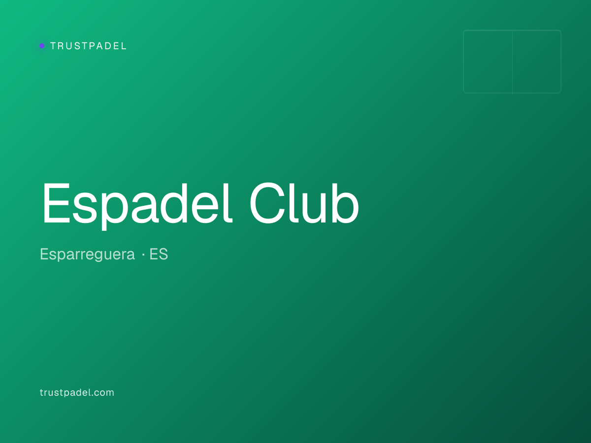 Espadel Club padel club