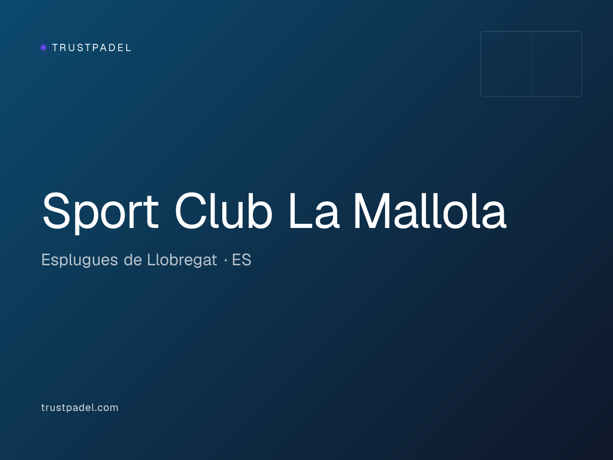Sport Club La Mallola padel club